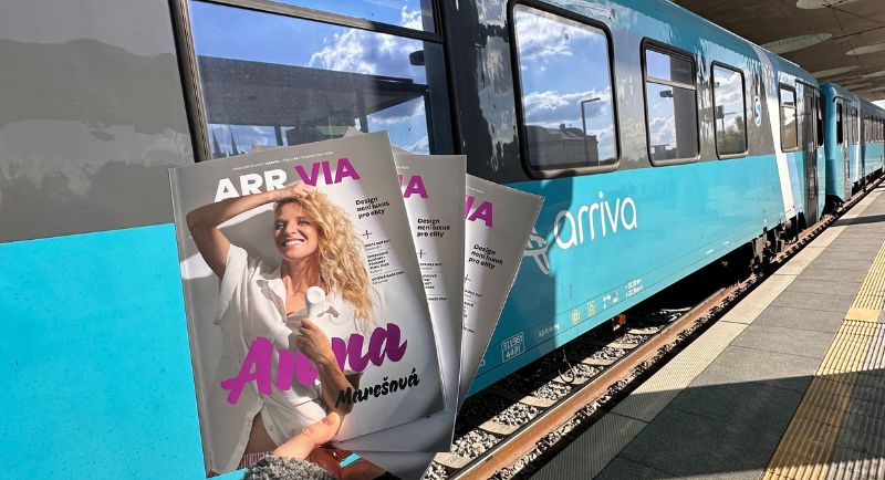 Další vydání našeho magazínu ARR VIA přináší design, nádražky, retro i zločiny