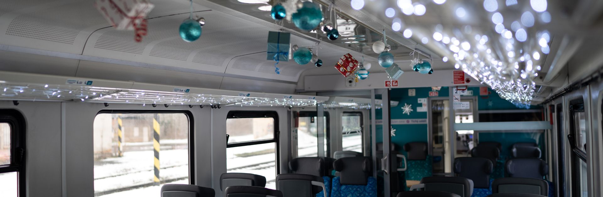 Vlak splněných přání splnil své poslaní, do dětského domova jsme předali dárky