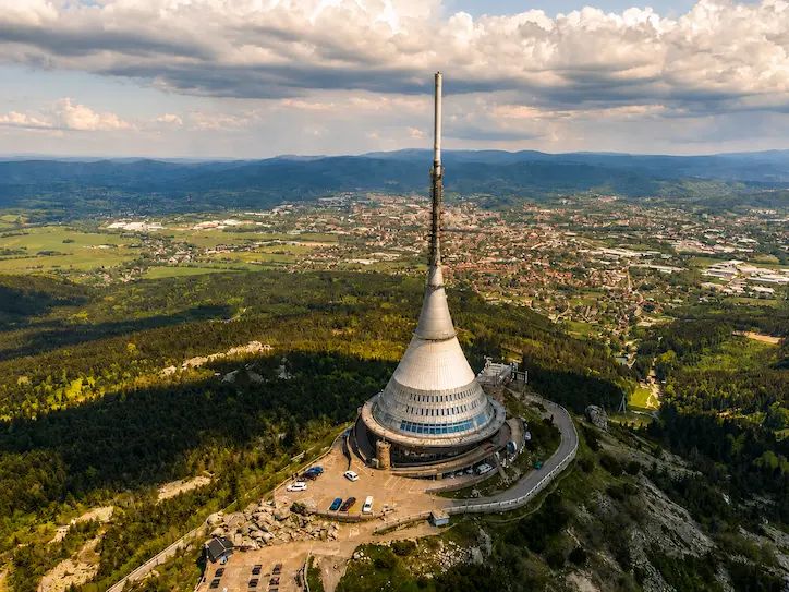 Výhled na Ještěd