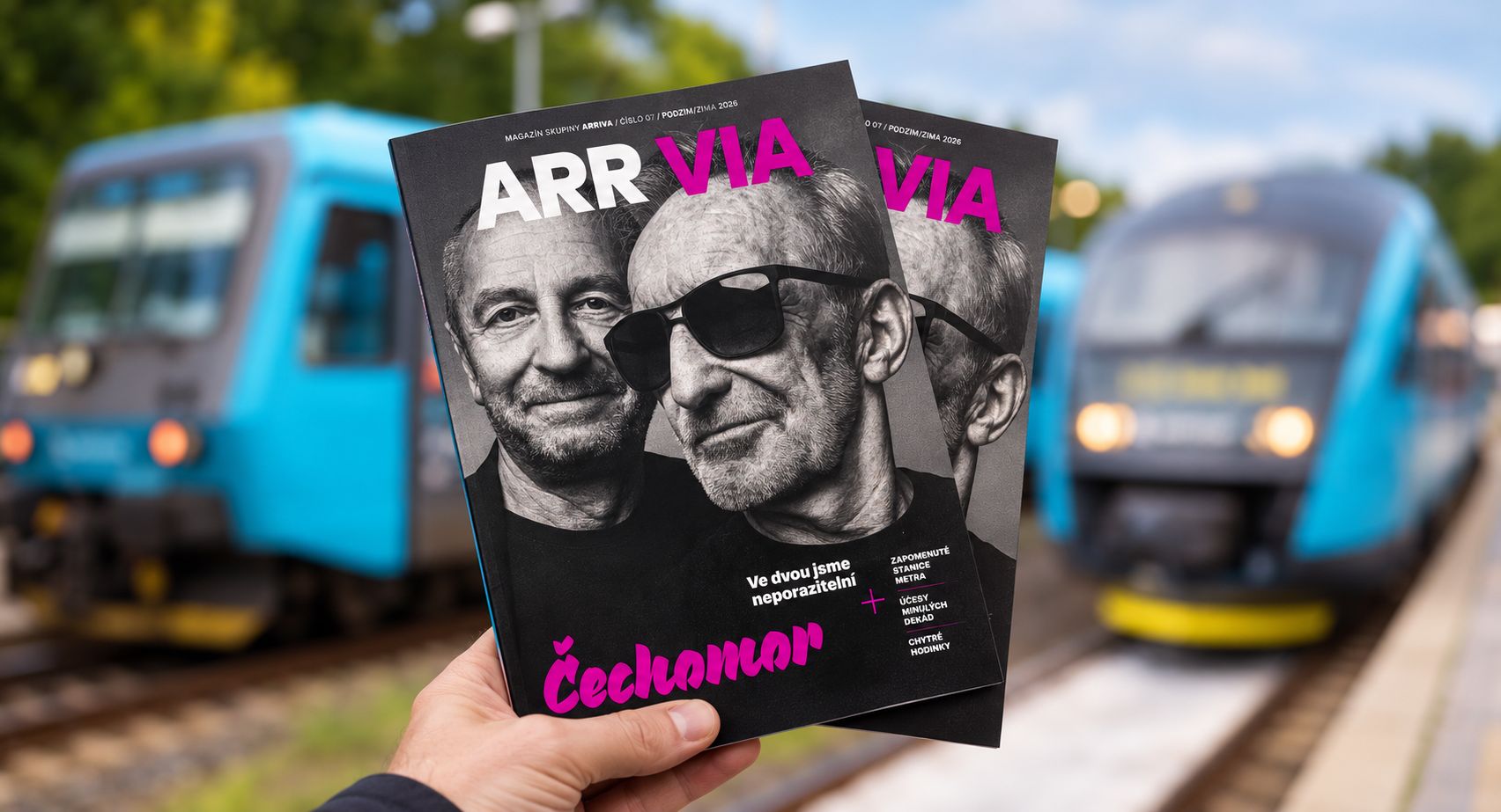 Nová ARR VIA je nejen o Čechomoru, zapomenutém metru nebo iluzionistech